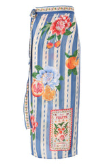 Zinna Basket Pareo Cover Up
