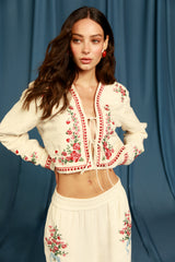 Analissa Cherish Embroidered Jacket