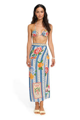 Zinna Basket Pareo Cover Up
