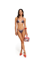 Lolita Embroidered Bikini Top