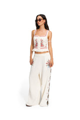 Charlotte Cherish Embroidered Top