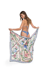 MARINE IVY PAREO SARONG