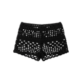Ink Minq Crochet Shorts