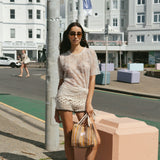 Fawn Miniq Crochet Shorts