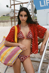 Poppy Crochet Shirt