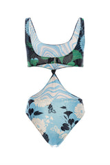 Kasie Kaaw Blue One Piece