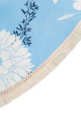 Cinder Kaaw Round Beach Towel