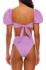 Isabella Lilac High Waist Bikini Bottom