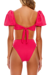 Isabella Bright Rose Bikini Bottom