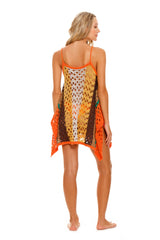 Caicos Praia Crochet Dress Tunic