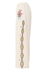 Lilia Embroidered Pants