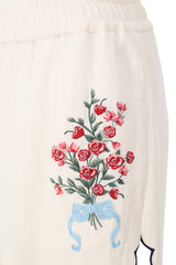 Lilia Embroidered Pants