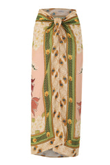 Nader Marine Plume Pareo Cover-up