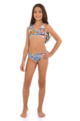 Paz Kids Girls Bikini Set