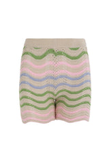Carolyn Basket Knitted Shorts