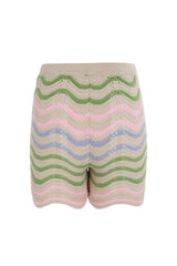 Carolyn Basket Knitted Shorts