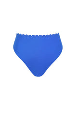 Penelope Basket Blue Scallop Bikini Bottom