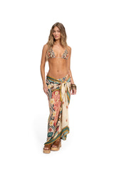 Nader Marine Plume Pareo Cover-up