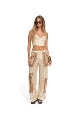 Nader Lupe Plume Crop Top