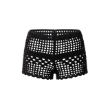 Ink Minq Crochet Shorts