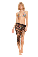 Catty Embellished Pareo