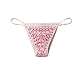 Pale Pink Granny Square Bikini Bottom