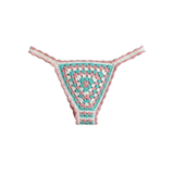 Ballet Blue Granny Square Bikini Bottom
