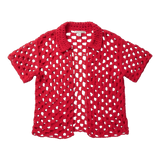 Poppy Crochet Shirt