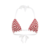 Poppy Granny Square Bikini Top