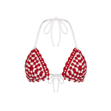 Poppy Granny Square Bikini Top