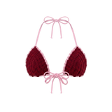Poppy Petal Bikini Top
