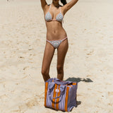 Ballet Blue Granny Square Bikini Bottom