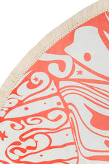 Cinder Kaaw Round Beach Towel