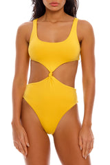 Kasie Yellow One Piece