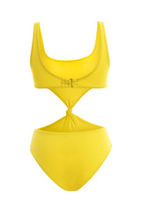 Kasie Yellow One Piece